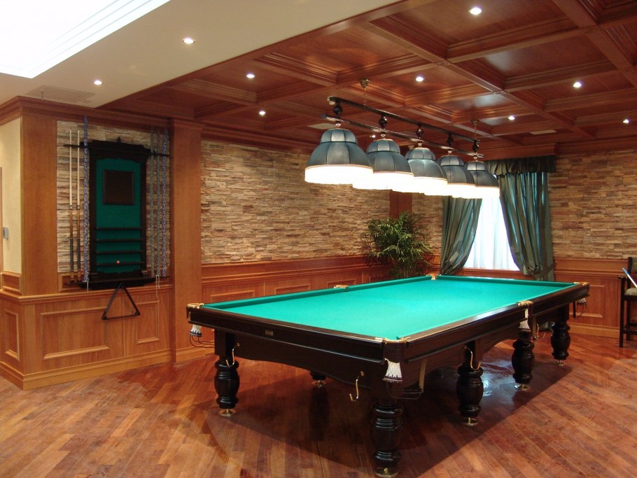 Отделка бильярдной