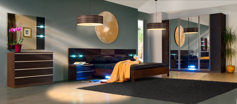 Лазурит белая спальня