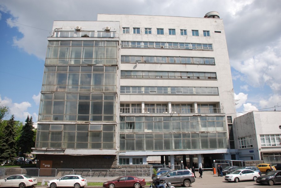 Комбинат правда в Москве конструктивизм