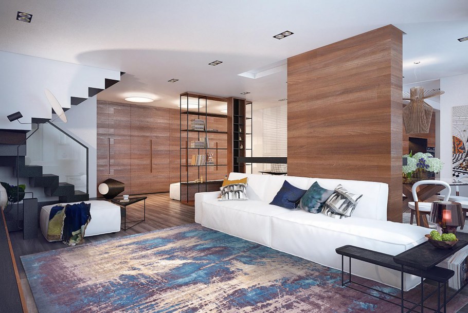 Стильный современный интерьер