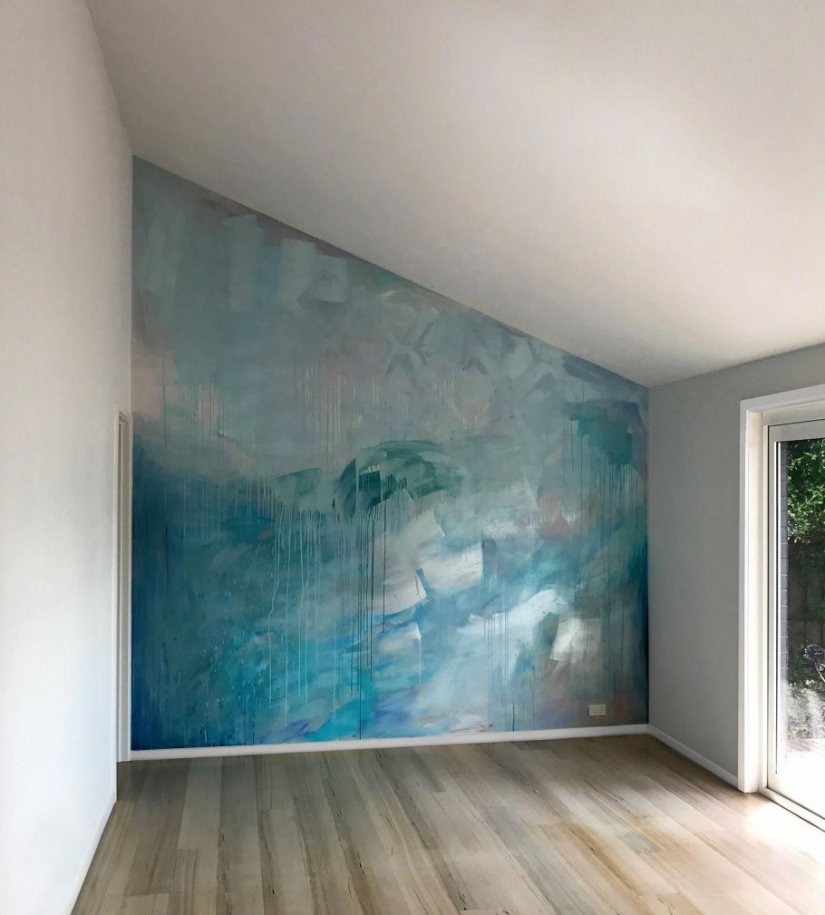 Шелковая штукатурка в спальне