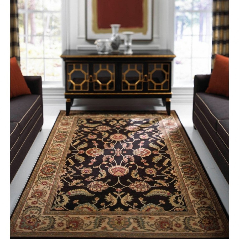 Интерьеры с коврами персидскими шелковый