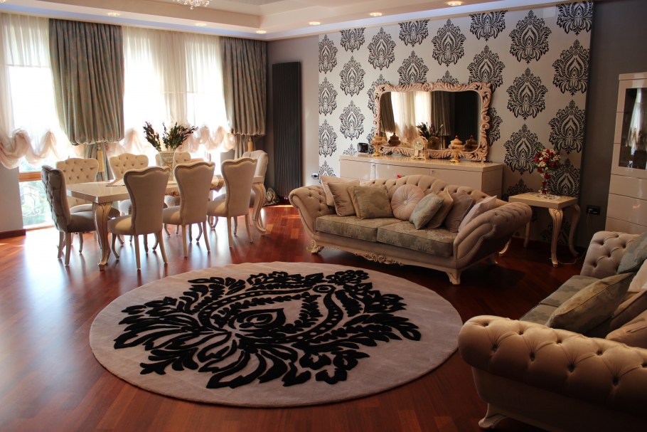 Лакшери интерьеры с коврами