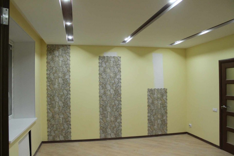 Нестандартная поклейка обоев