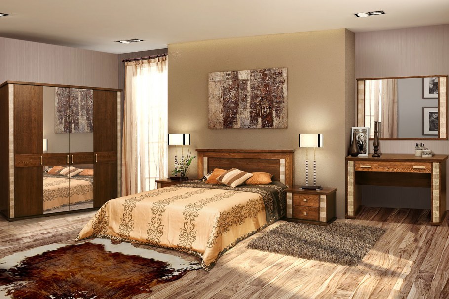Спальня Тунис венге Пинскдрев