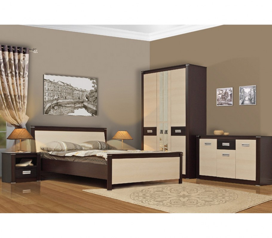 Спальня Мона венге Олмеко