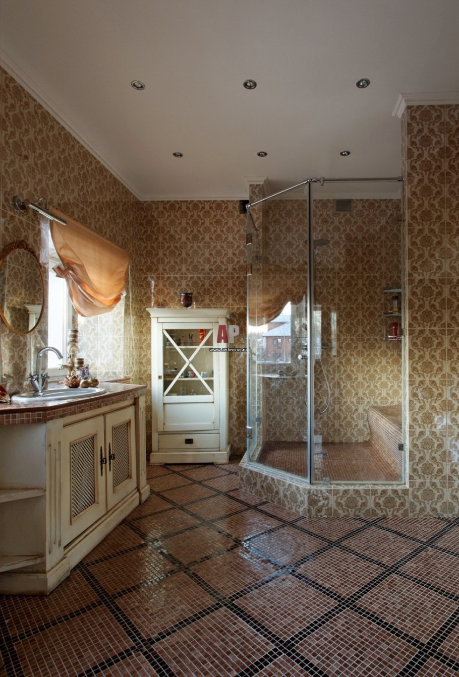 Туалет в стиле Фьюжн