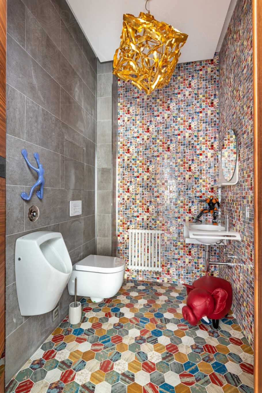 Ванная комната в стиле Фьюжн