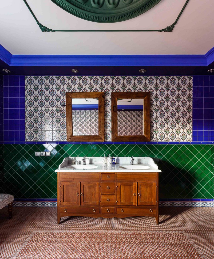 Ванная комната в стиле Фьюжн