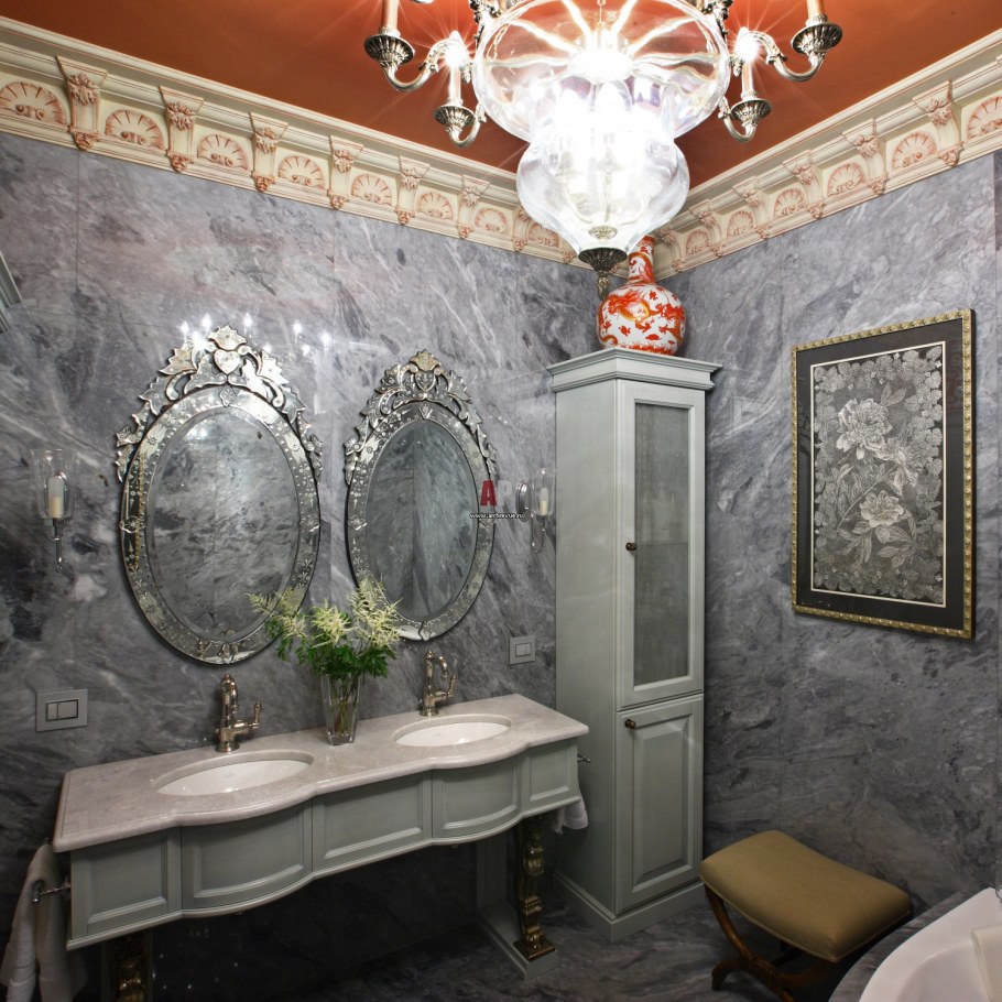 Санузел в стиле Фьюжн