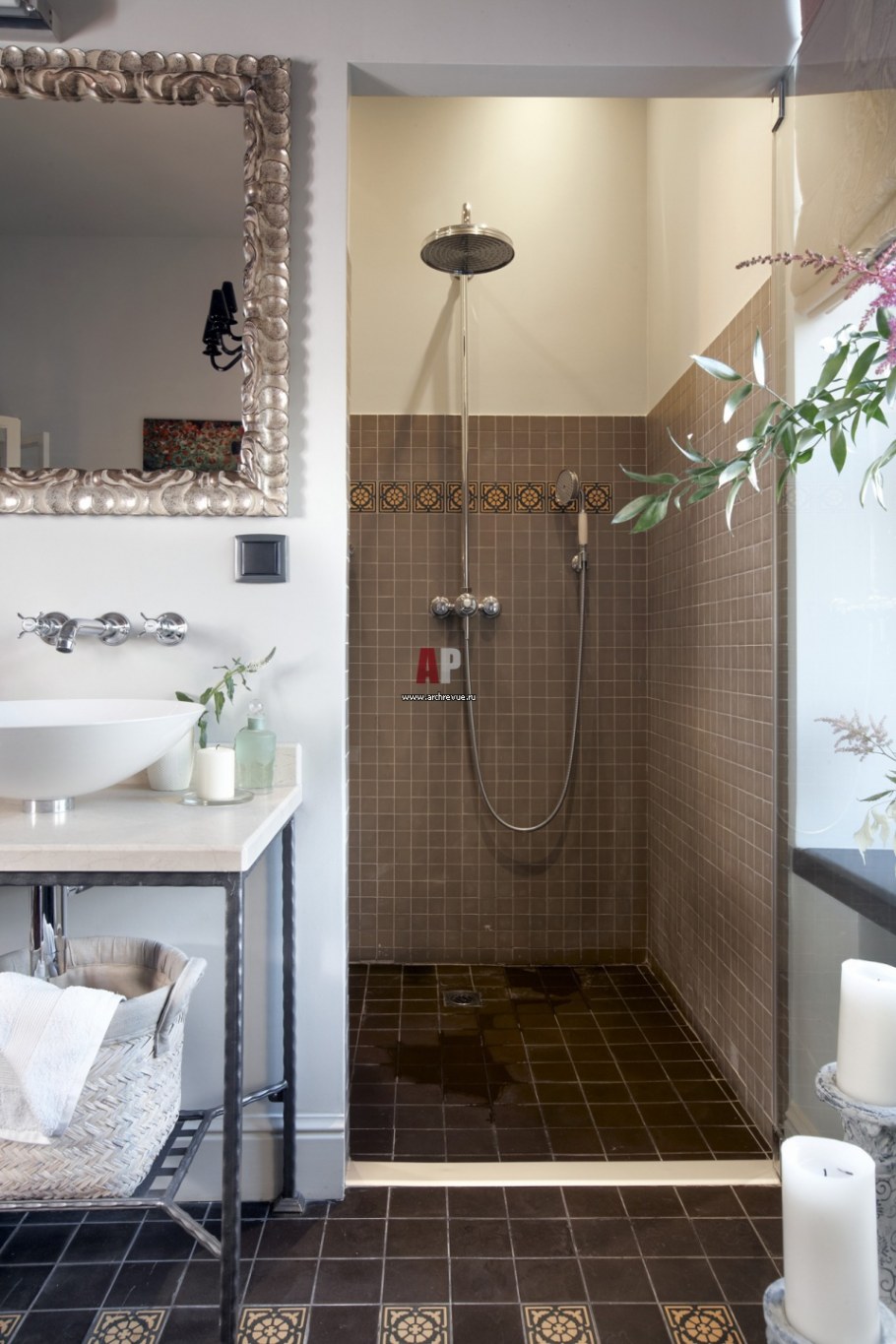 Ванная в стиле Фьюжн