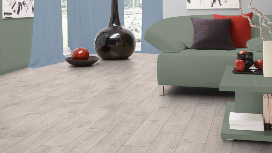 Ламинат Kronotex Exquisit дуб атлас белый d3223