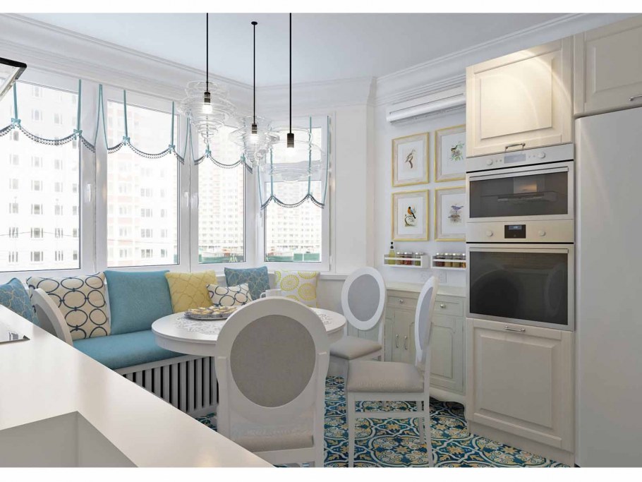 Планировка кухни п44т