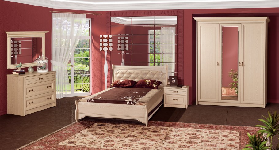 Спальный гарнитур Флоренция фабрика Яна