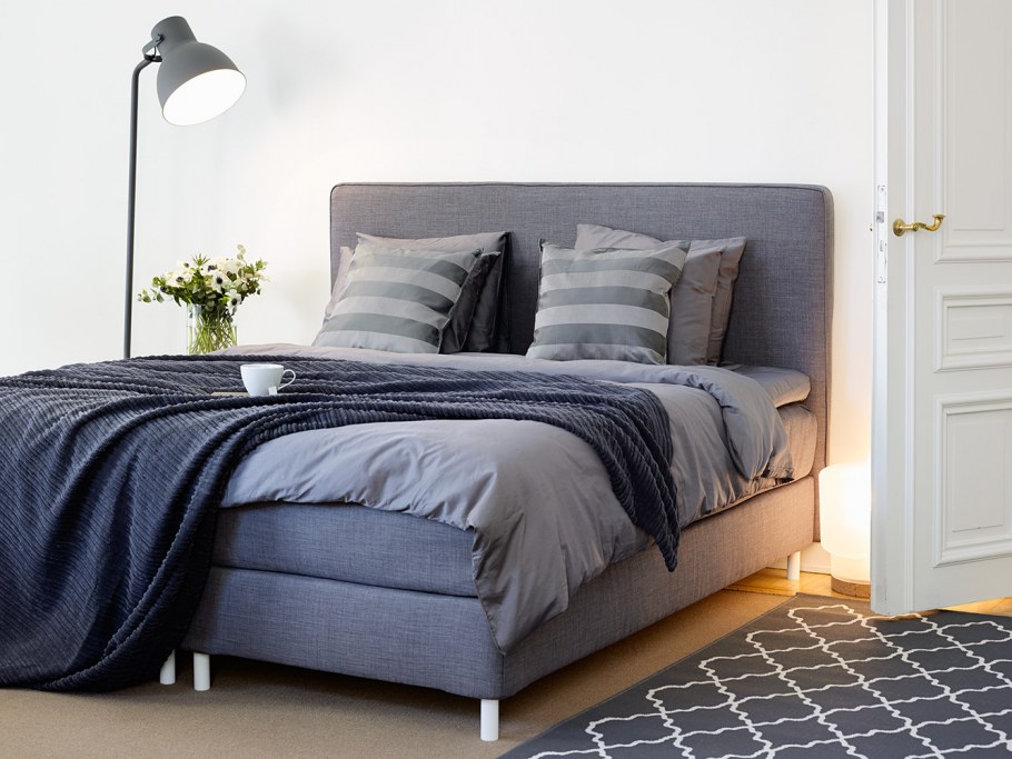 Покрывала из Икеи в интерьере