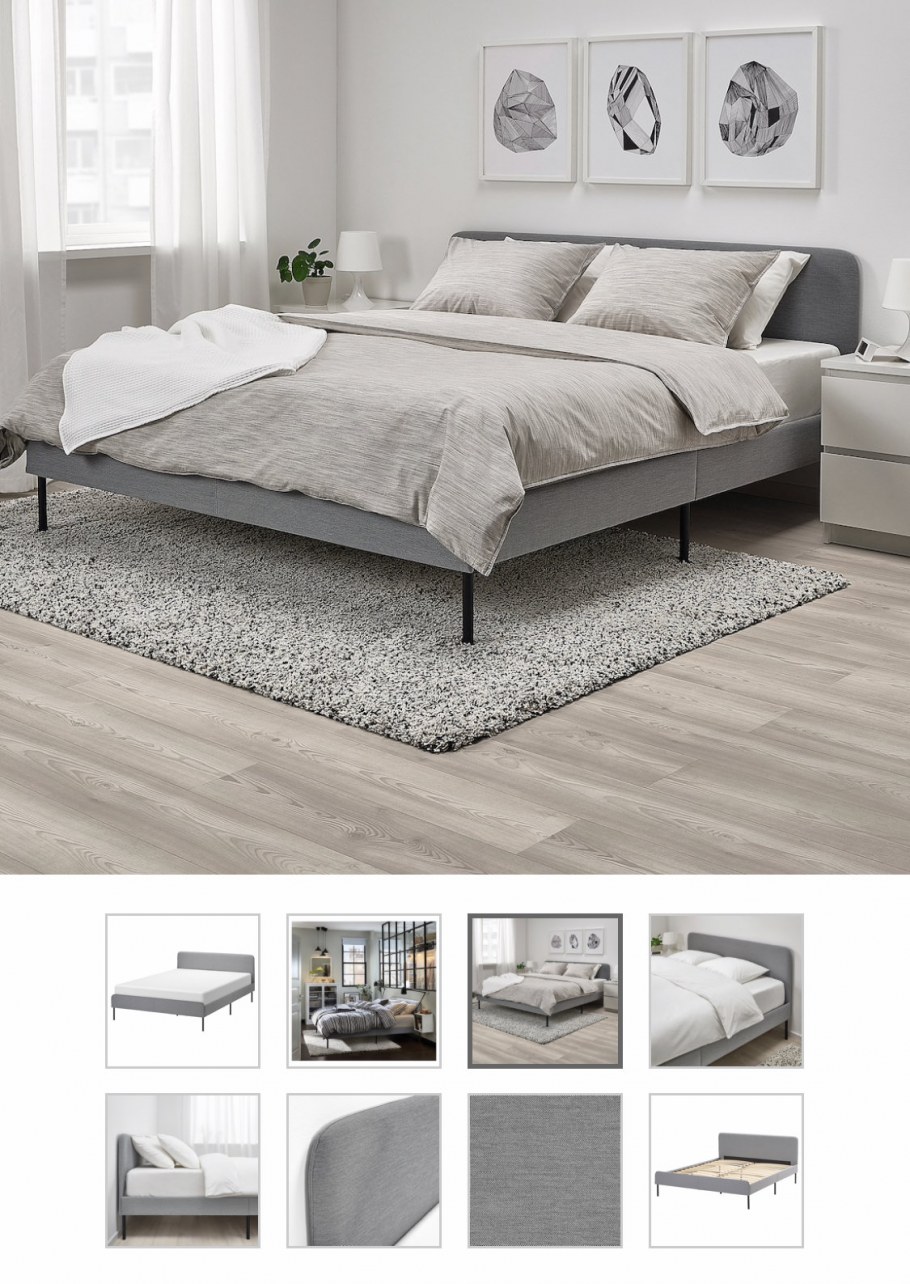 Slattum Слаттум кровать