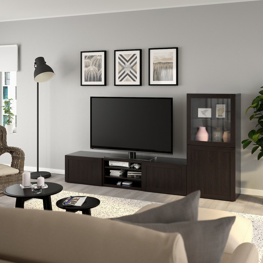 Икеа гостиная БЕСТО