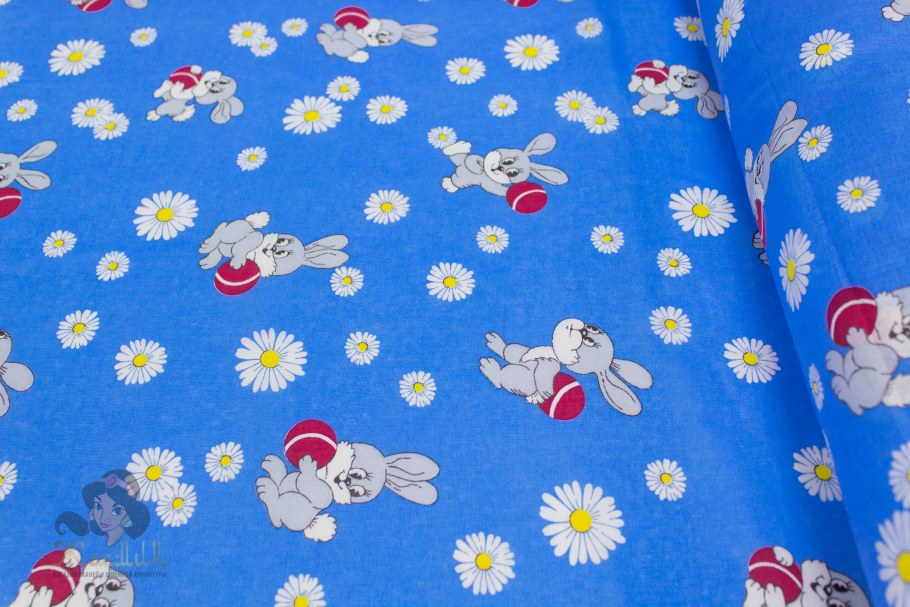 Голубой ситец