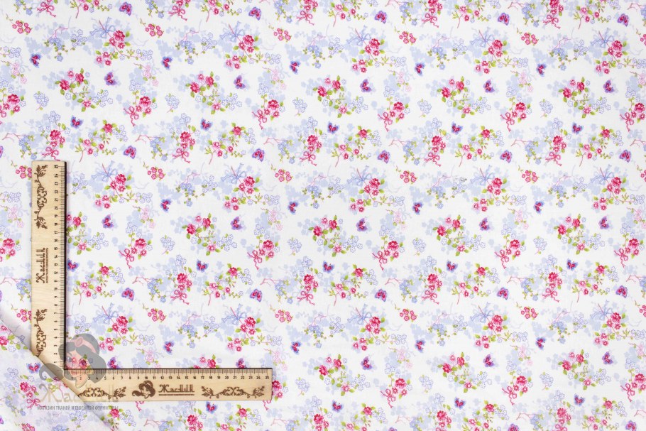 Ситец в мелкий цветочек