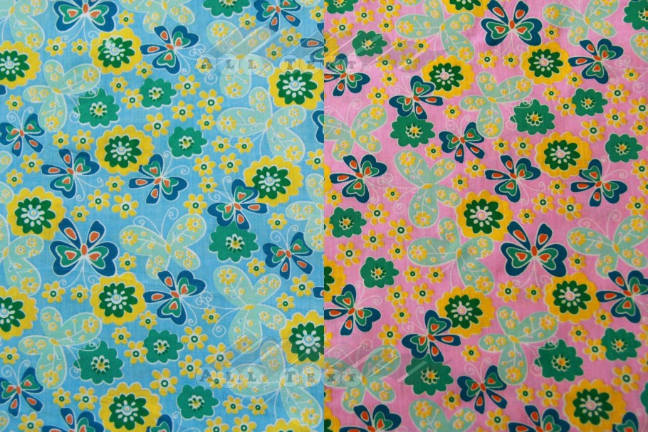 Бумажные ситцевые обои