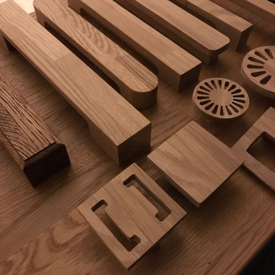 Деревянные ручки для мебели