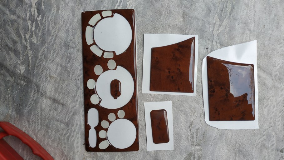 Ферма на деревянных накладках