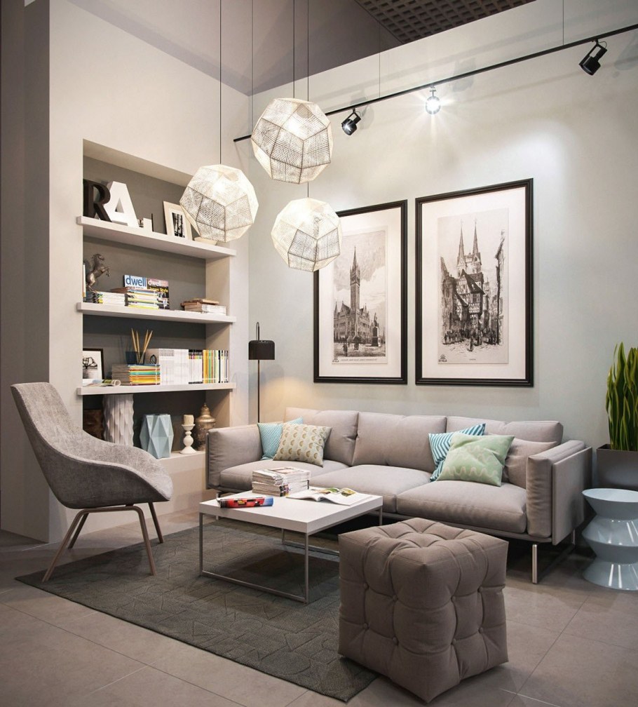 Интерьер гостиной