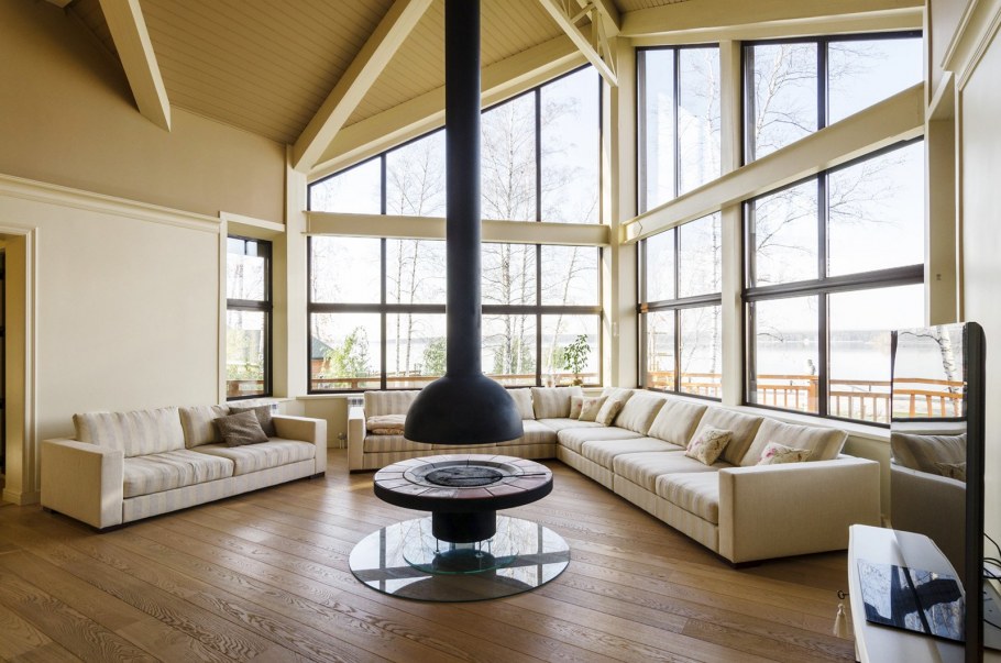 Шторы в гостиную со вторым светом