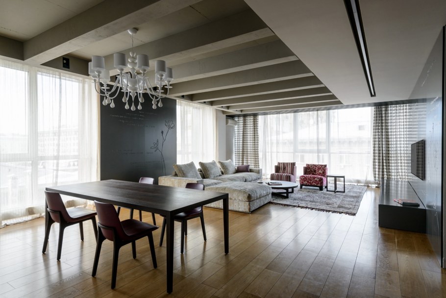 Интерьер дома в Сибири