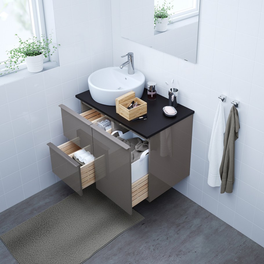 Ikea godmorgon на 2 раковины