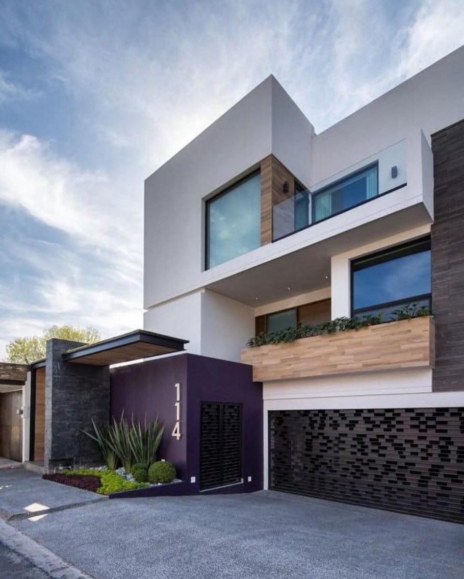 Дизайнерские фасады домов