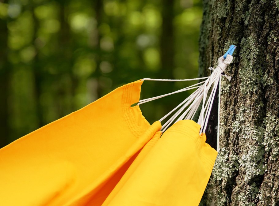 Гамак желтый