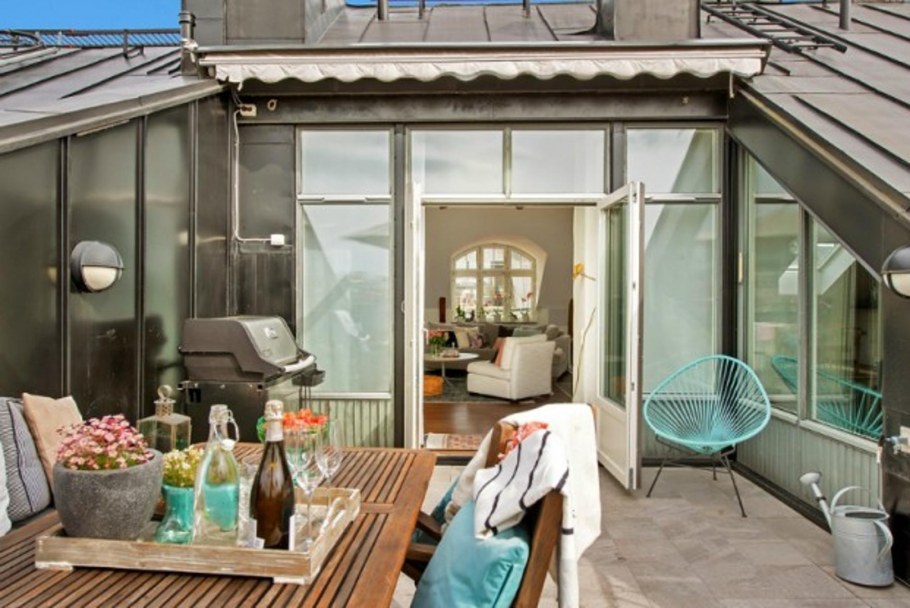 Интерьер терассы14м2 эконом класса