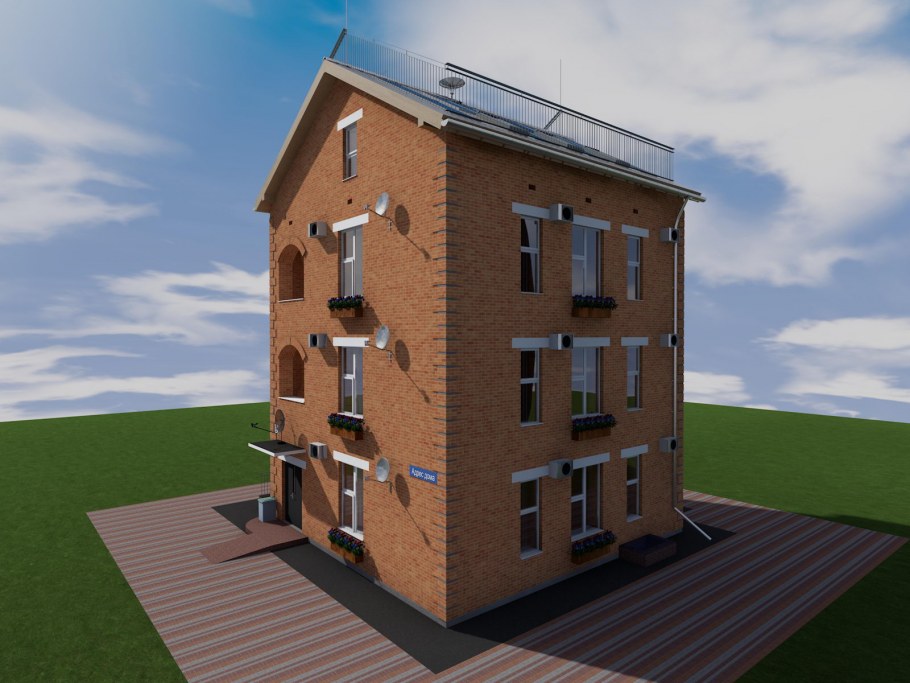 Проекты трехэтажных домов