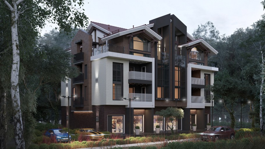 Современные малоэтажные дома