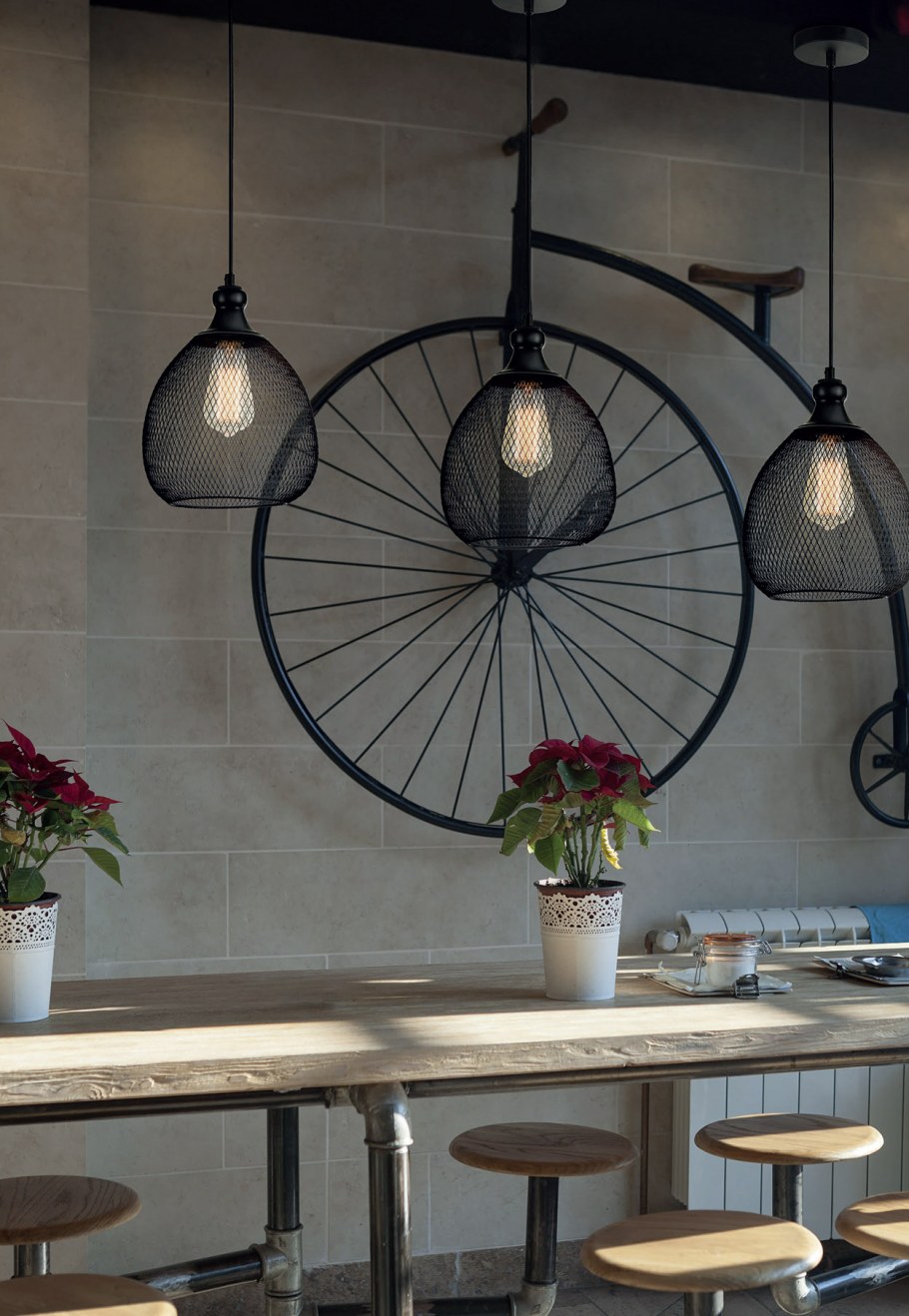 Maytoni: Pendant Lamp - Grille (t018-03-b)