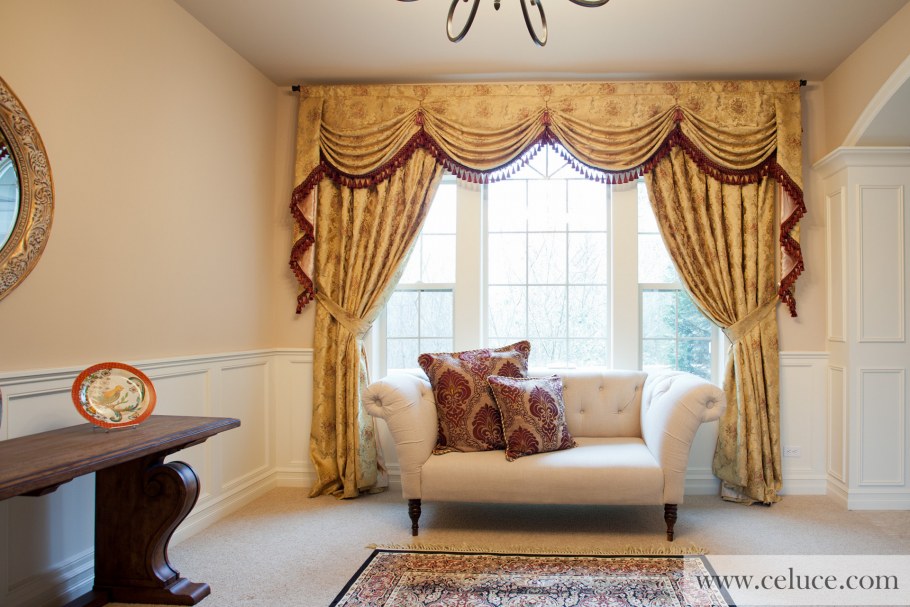 Красивые шторы в спальню