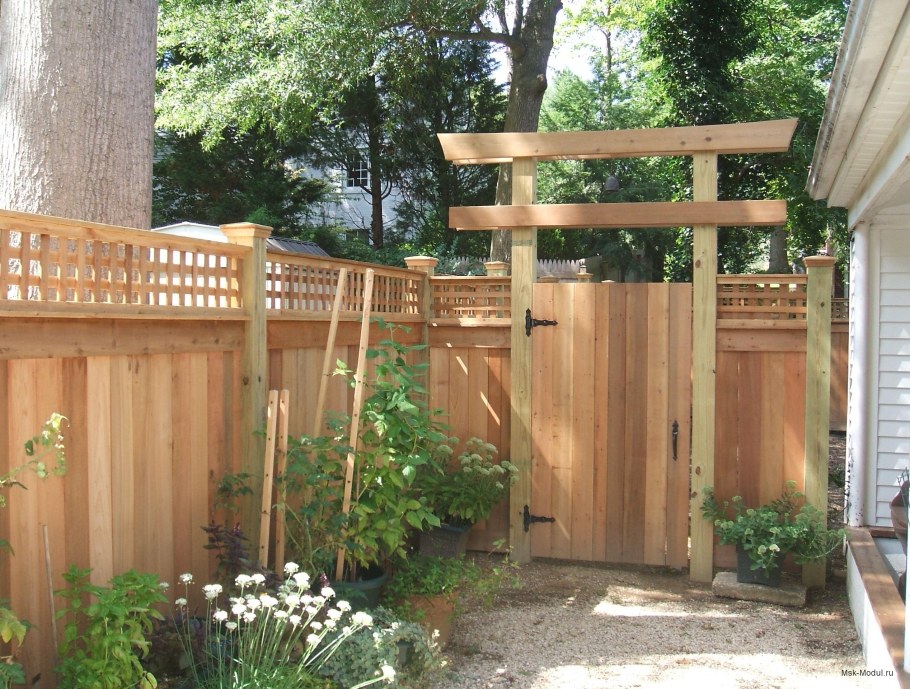 Изгородь в Восточном стиле