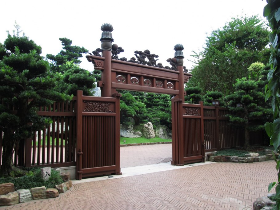Ворота в японском стиле