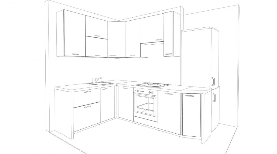 VR проект кухни