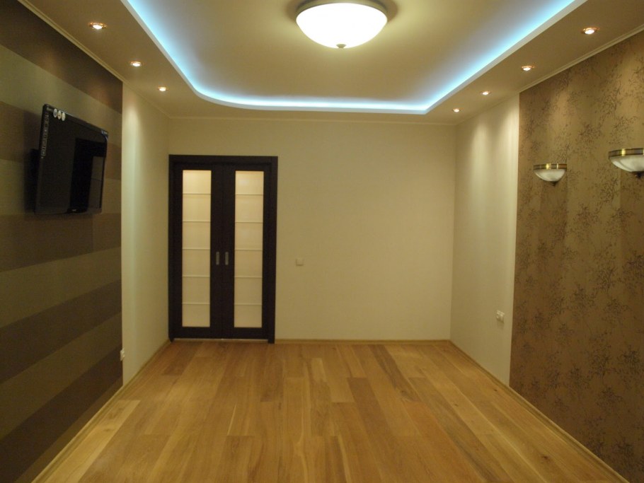 Интерьер маленького зала