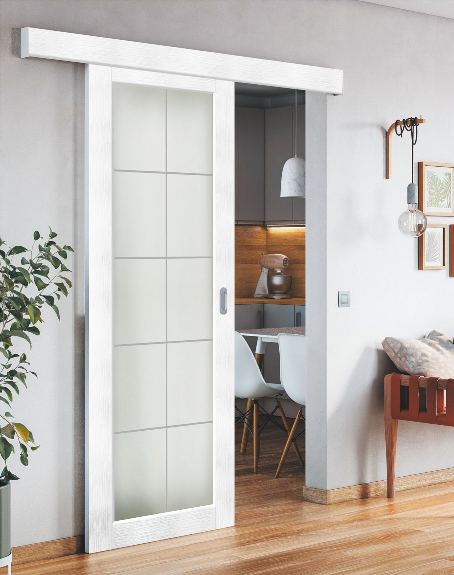 Межкомнатные двери раздвижные одностворчатые Софья