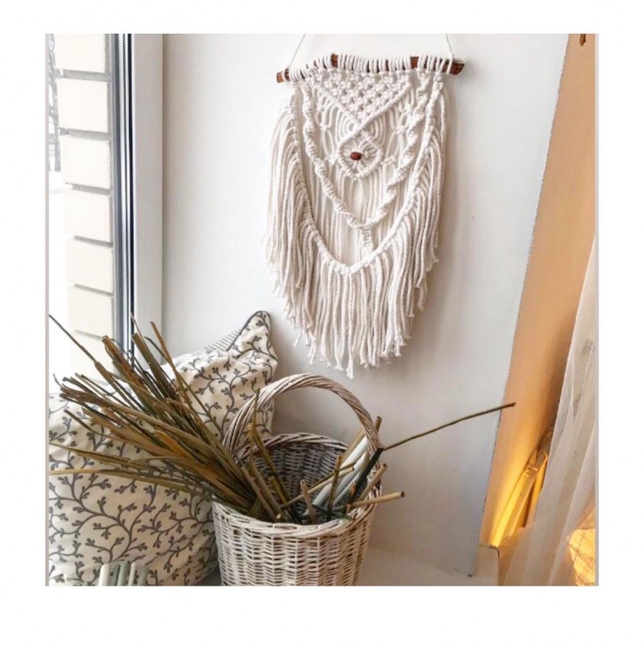 Макраме в интерьере