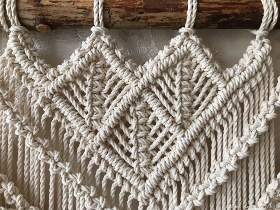 Панно макраме