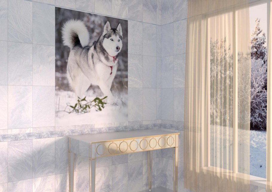 Панель ПВХ зима