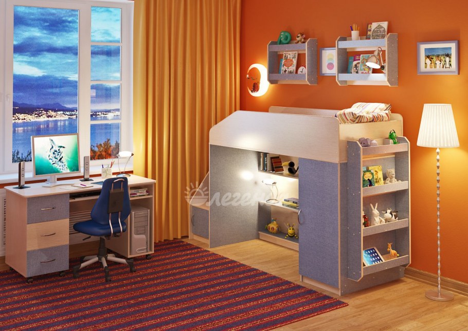 Кровать-чердак Легенда 4