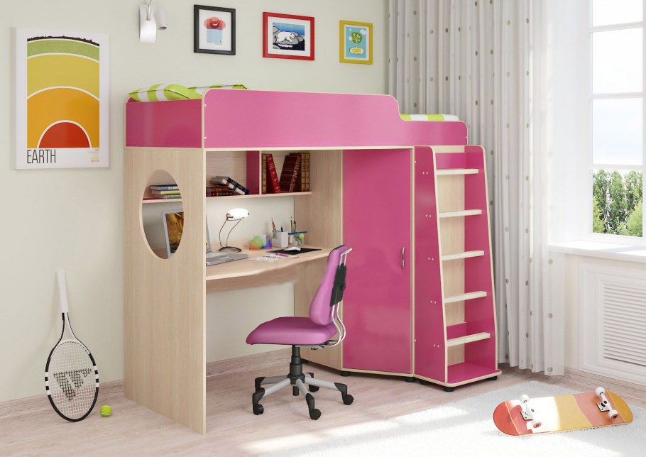 Кровать-чердак Легенда 4.2