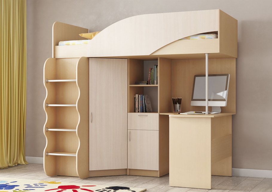 Кровать чердак Фаворит-1