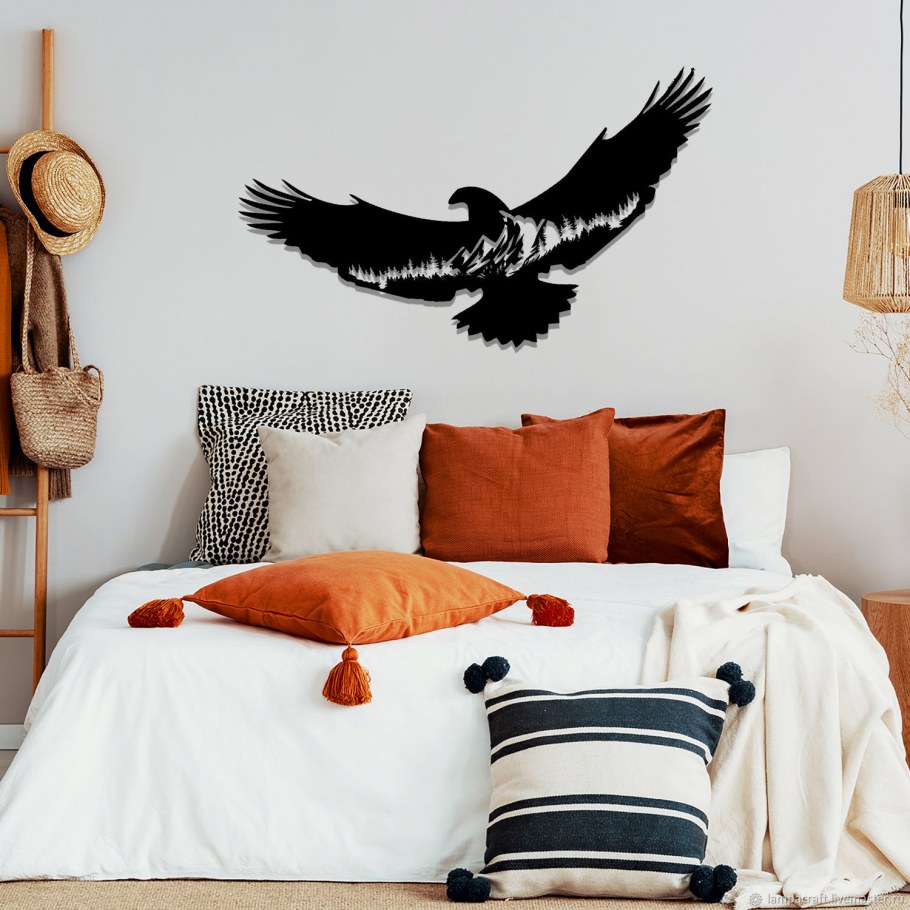 Металлдекор настенные панно животные