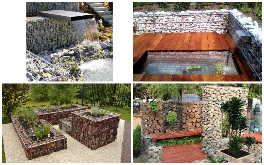 Габион клумба трапеция 0,7м